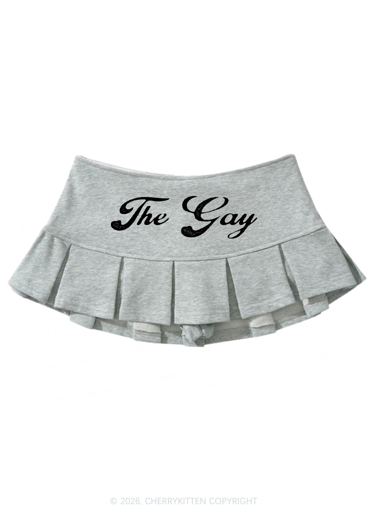 The Gay Pride Y2K Mini Pleated Skirts Cherrykitten