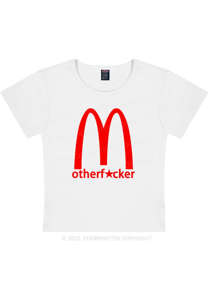 Curvy Big Motherfxcker Y2K Baby Tee Cherrykitten