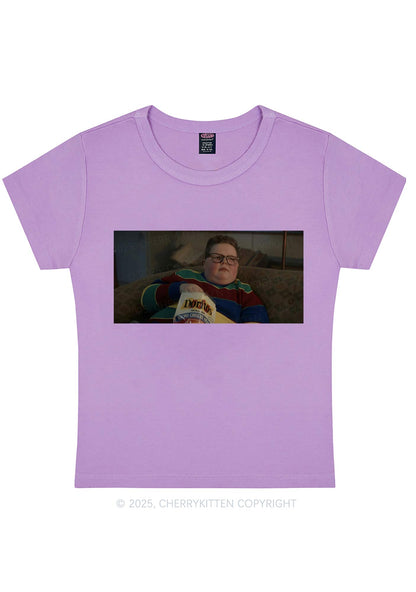 Snack Break Y2K Baby Tee Cherrykitten