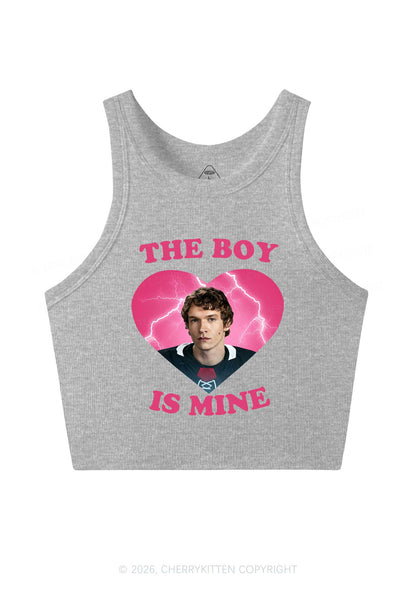 The Boy Is Mine CS Y2K Crop Tank Top Cherrykitten