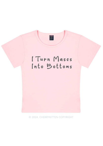 Turn Mascs Into Bottoms Y2K Baby Tee Cherrykitten