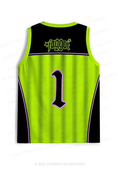 Custom Faggot Stars Pride Y2K Sport Jersey Tank Cherrykitten