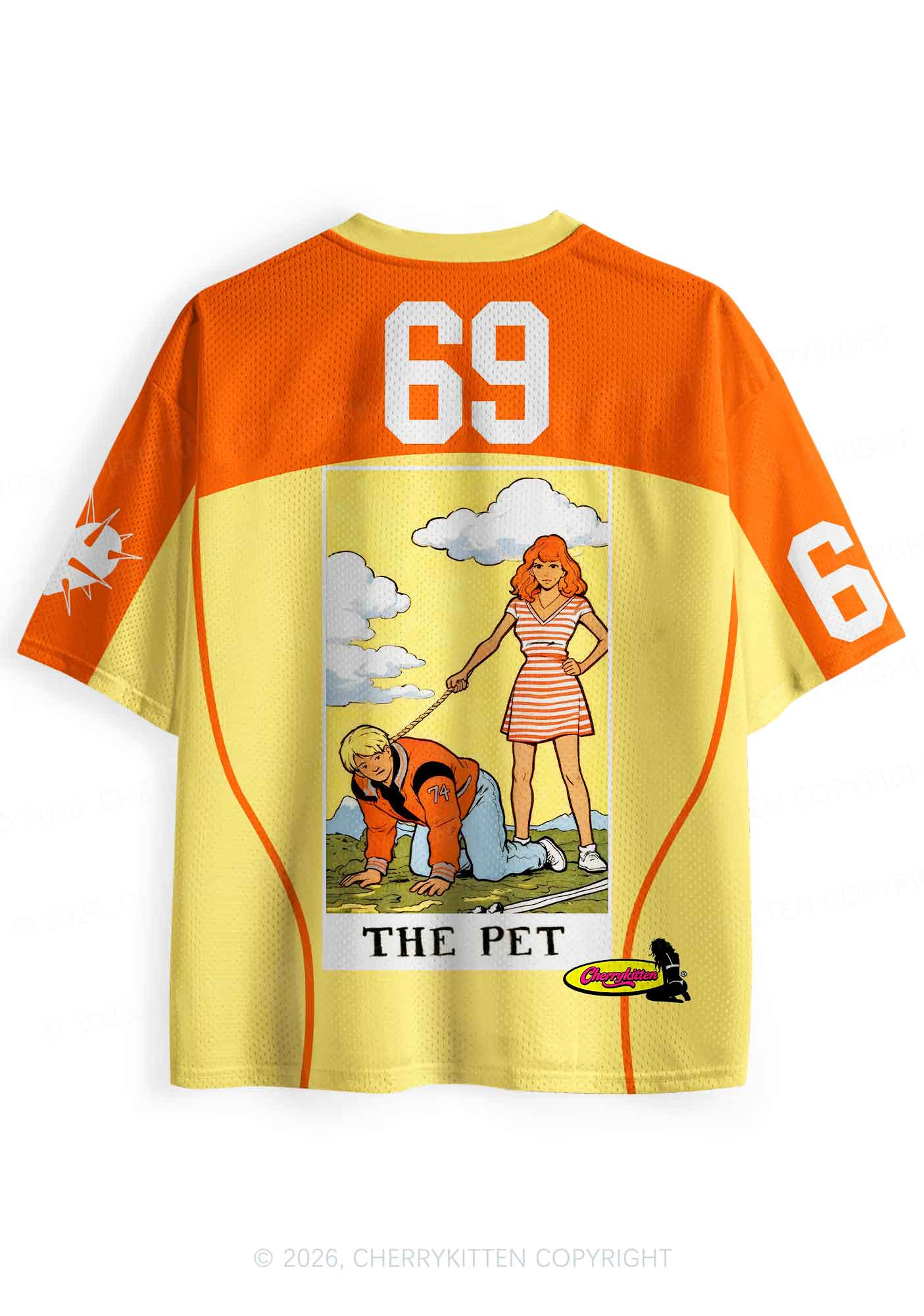 The Pet Y2K Sport Jersey Shirts Cherrykitten