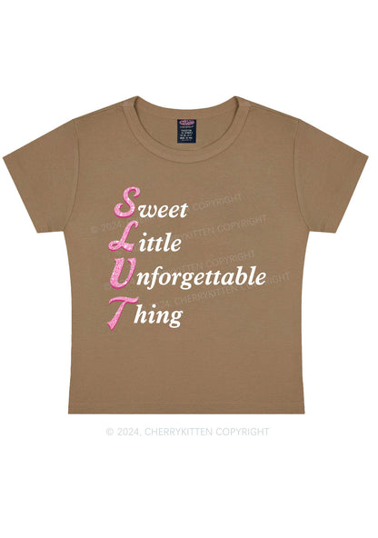 Slxt Things Y2K Baby Tee Cherrykitten