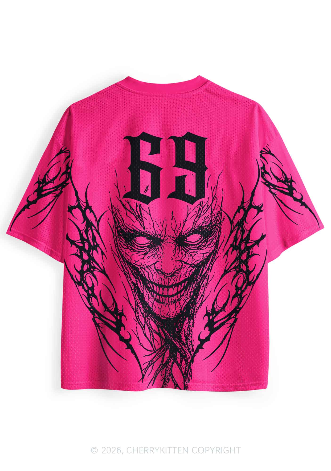 Halloween Satanic Sx Y2K Sport Jersey Shirts Cherrykitten
