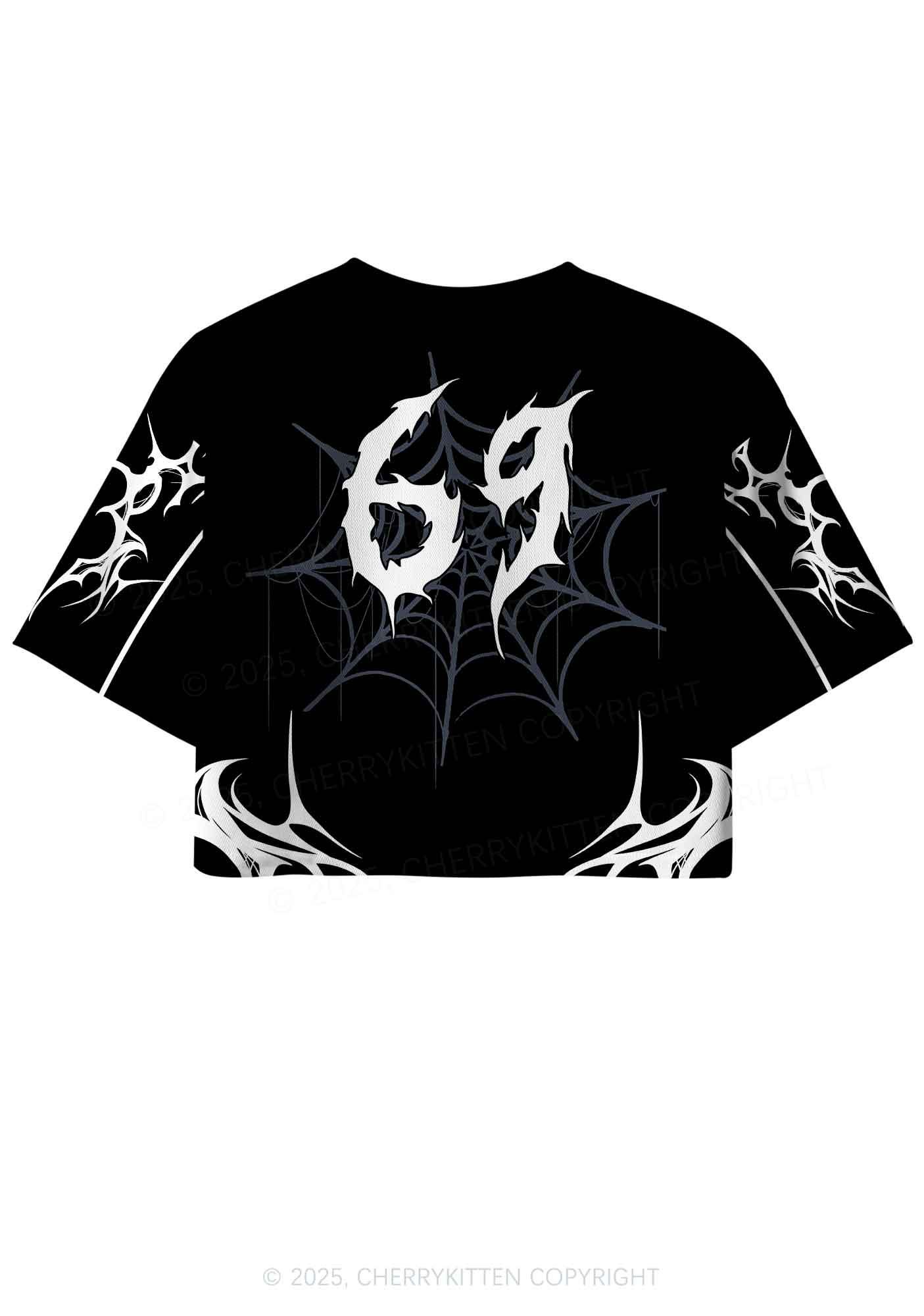 Custom Halloween Horror Film Club Y2K Crop Sport Jersey Shirts Cherrykitten