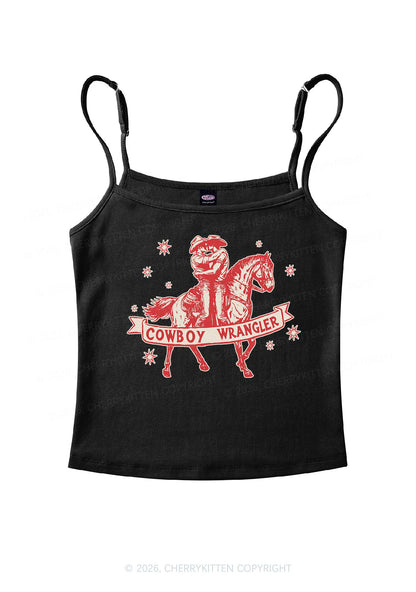 Cowboy Wrangler Pride Y2K Spaghetti Strap Cami Cherrykitten