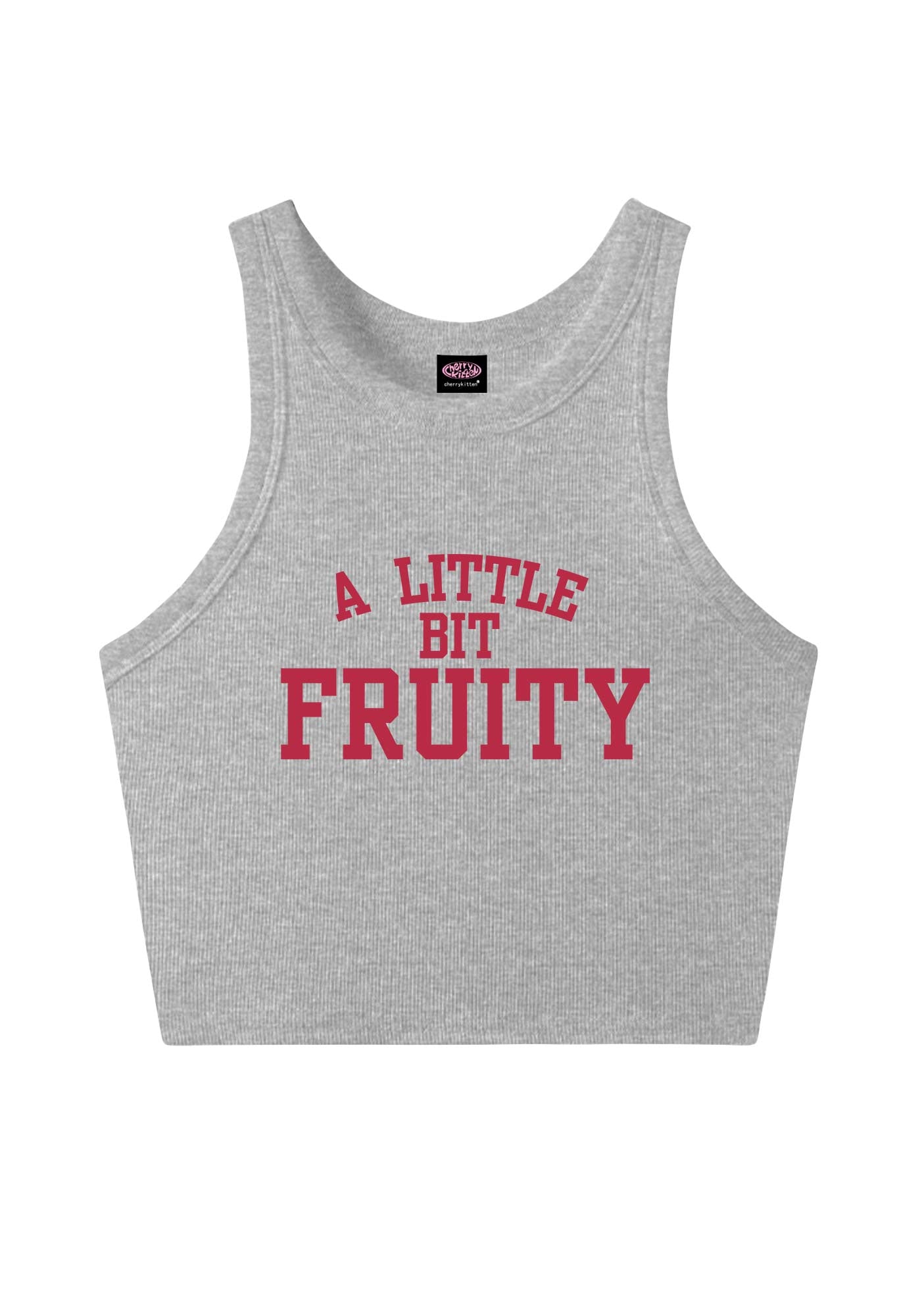 A Little Bit Fruity Pride Y2K Crop Tank Top Cherrykitten