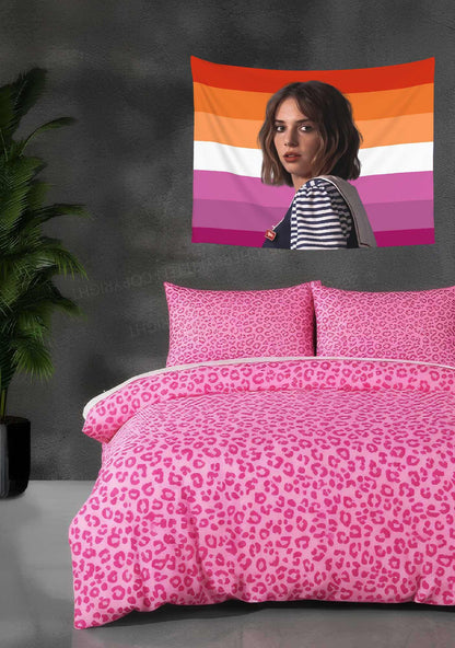 RB Lesbian Flag Y2K Tapestry Cherrykitten