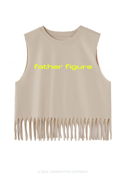 Father Figure Y2K Fringe Tank Top Cherrykitten