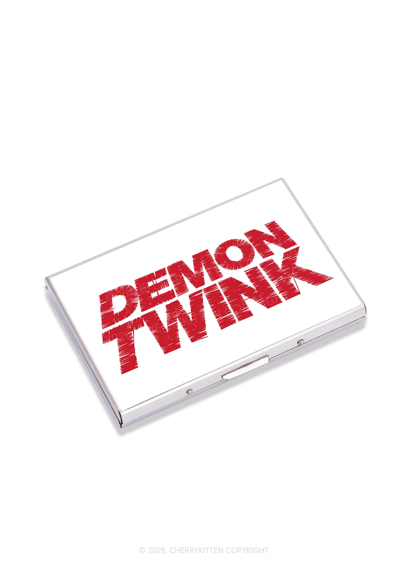 Demon Twink Pride Y2K Mirror Cigarette Case Cherrykitten