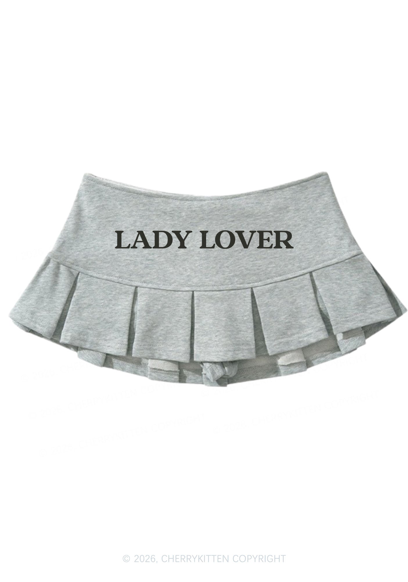 Lady Lover Pride Y2K Mini Pleated Skirts Cherrykitten