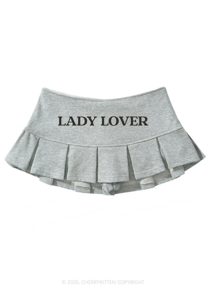 Lady Lover Pride Y2K Mini Pleated Skirts Cherrykitten