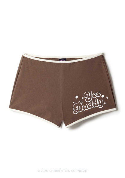 Yes Daddy Star Y2K Booty Shorts Cherrykitten