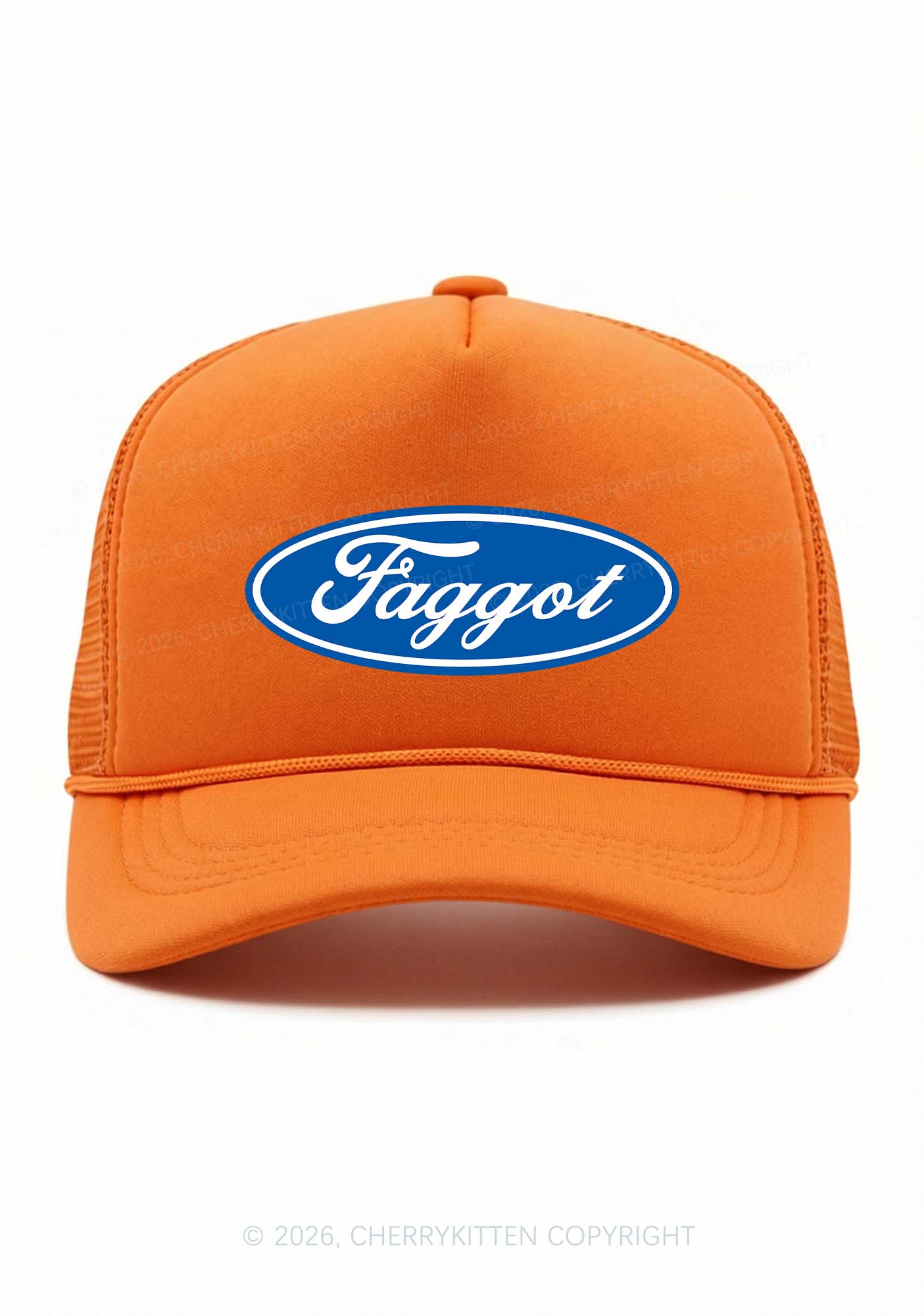 Faggot Pride Y2K Trucker Hat Cherrykitten