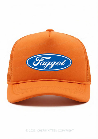 Faggot Pride Y2K Trucker Hat Cherrykitten