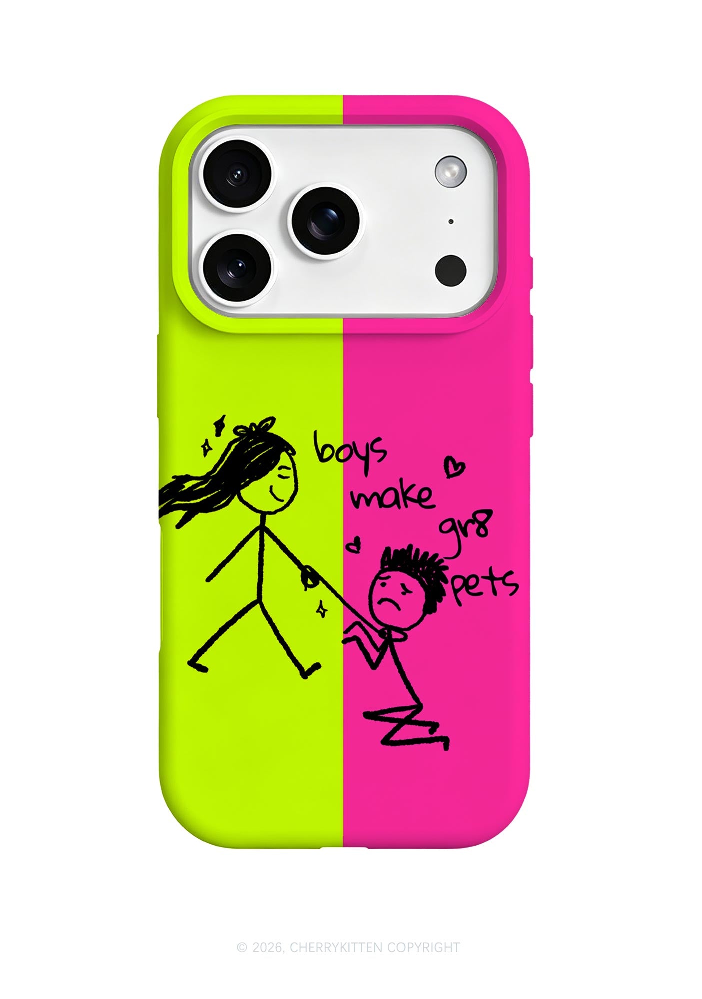 Boys Make Gr8 Pets Y2K Phone Case Cherrykitten