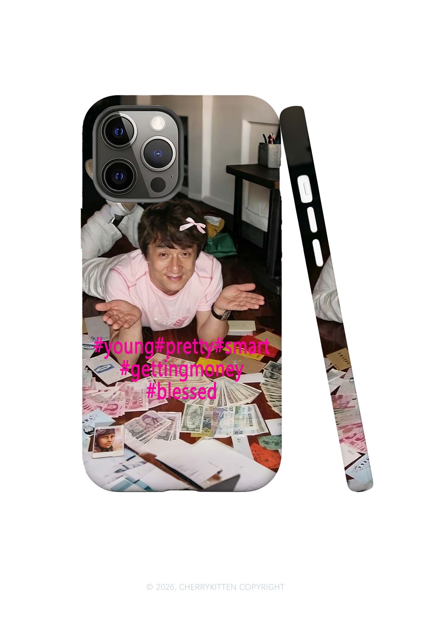 Young Pretty Smart Y2K Phone Case Cherrykitten