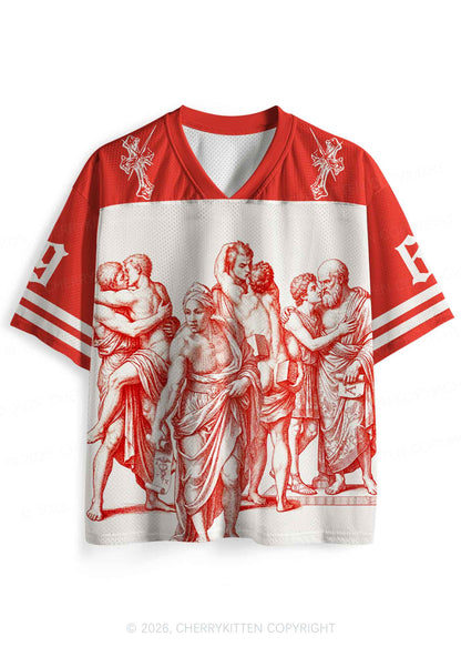 Ancient Greek Lovers Pride Y2K Sport Jersey Shirts Cherrykitten