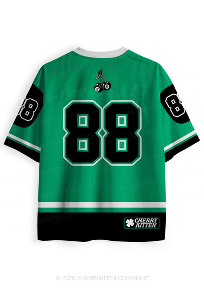Custom The Irish Love Me St Patricks Y2K Sport Jersey Shirts Cherrykitten