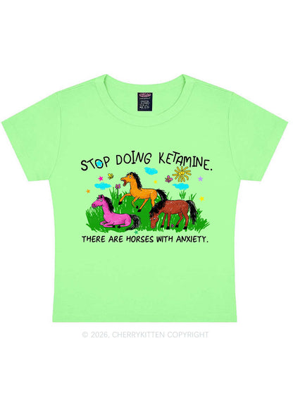 Stop Doing Kxxamine Y2K Baby Tee Cherrykitten