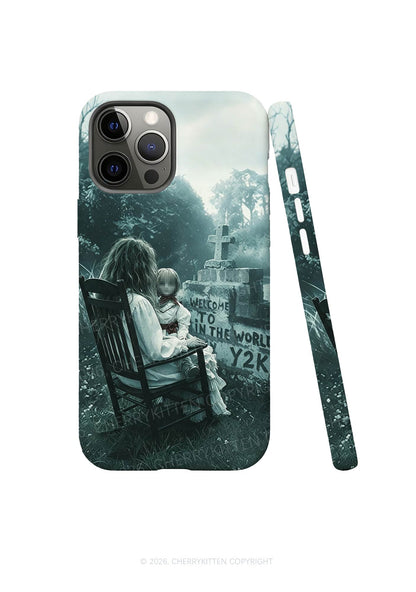 Halloween Graveyard Doll Y2K Phone Case Cherrykitten