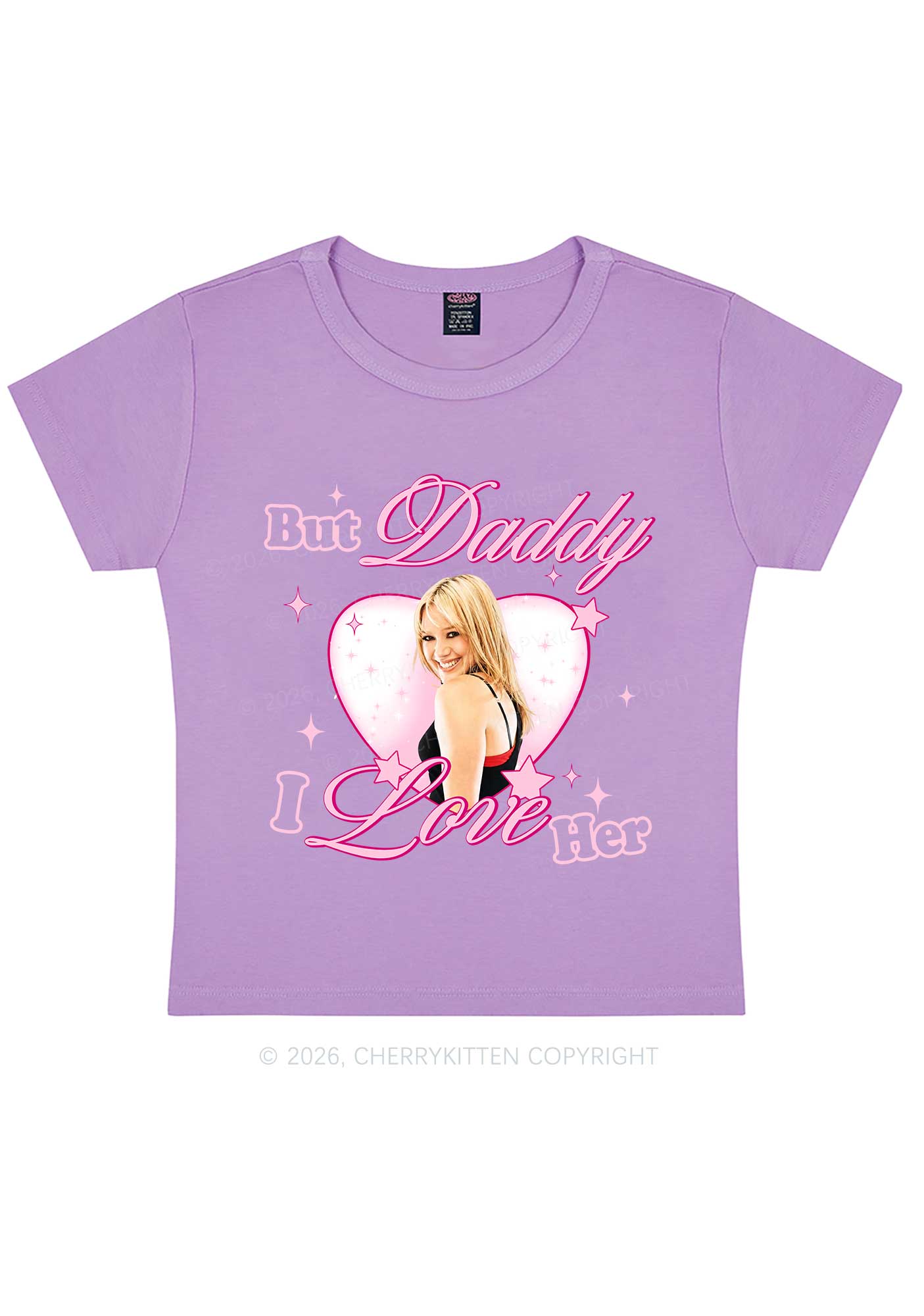 But Daddy I Love Her HD Y2K Baby Tee Cherrykitten