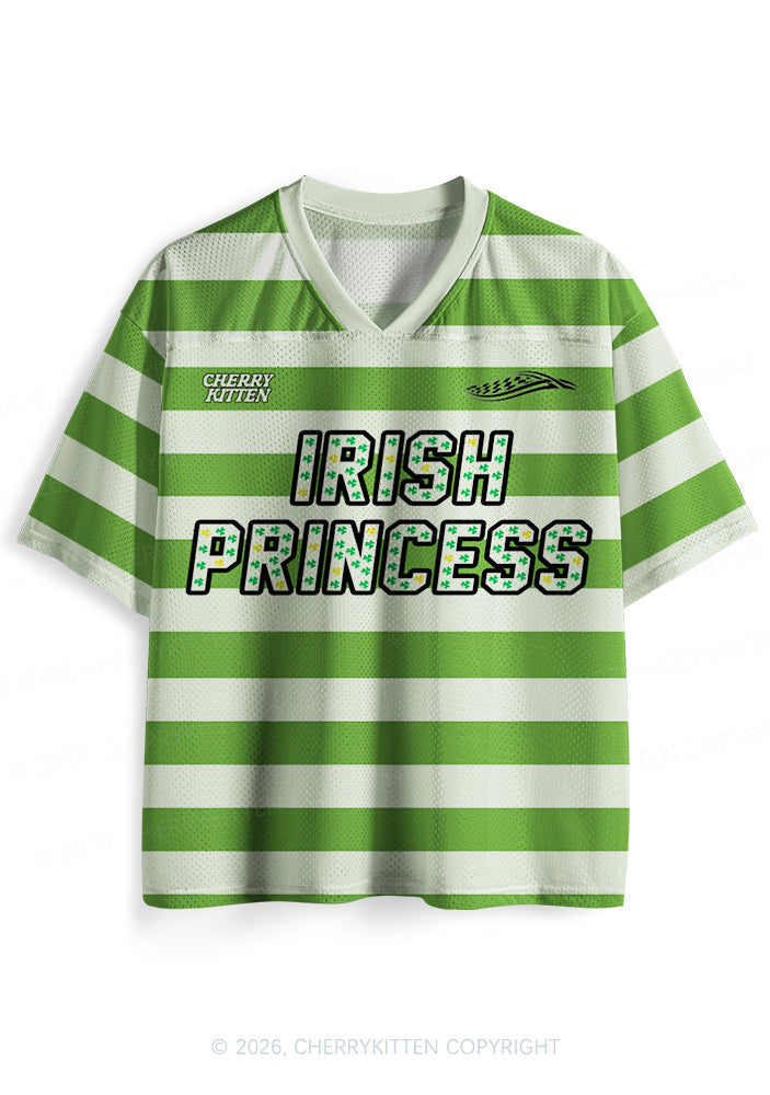 Custom Irish Princess St Patricks Y2K Sport Jersey Shirts Cherrykitten