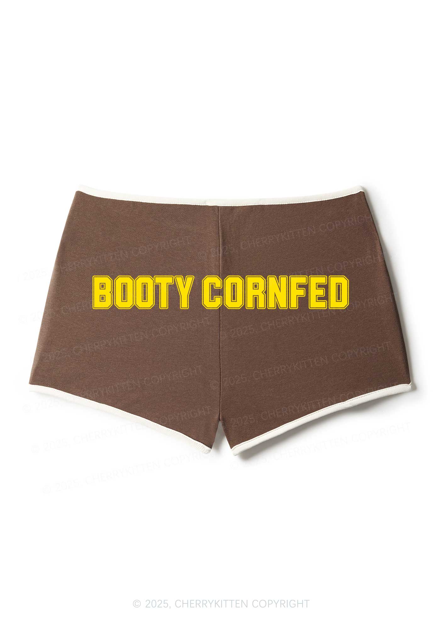 Booty Cornfed Y2K Booty Shorts Cherrykitten