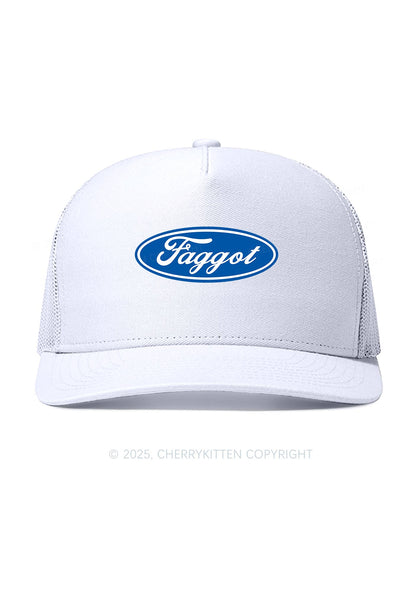 Faggot Pride Y2K Trucker Mesh Hat Cherrykitten
