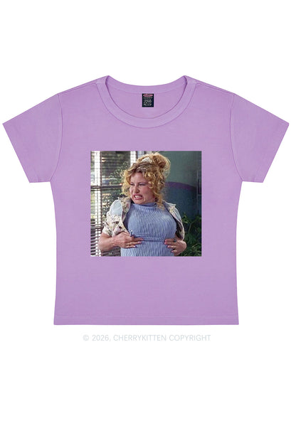 Huge Bxxb Blonde Y2K Baby Tee Cherrykitten