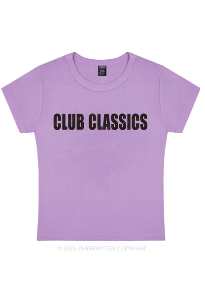 Club Classics Y2K Baby Tee Cherrykitten