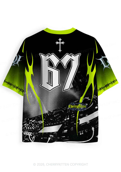 DJ Nun Y2K Sport Jersey Shirts Cherrykitten