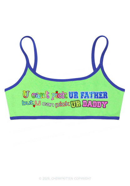 Pick Ur Daddy Y2K Super Crop Cami Cherrykitten