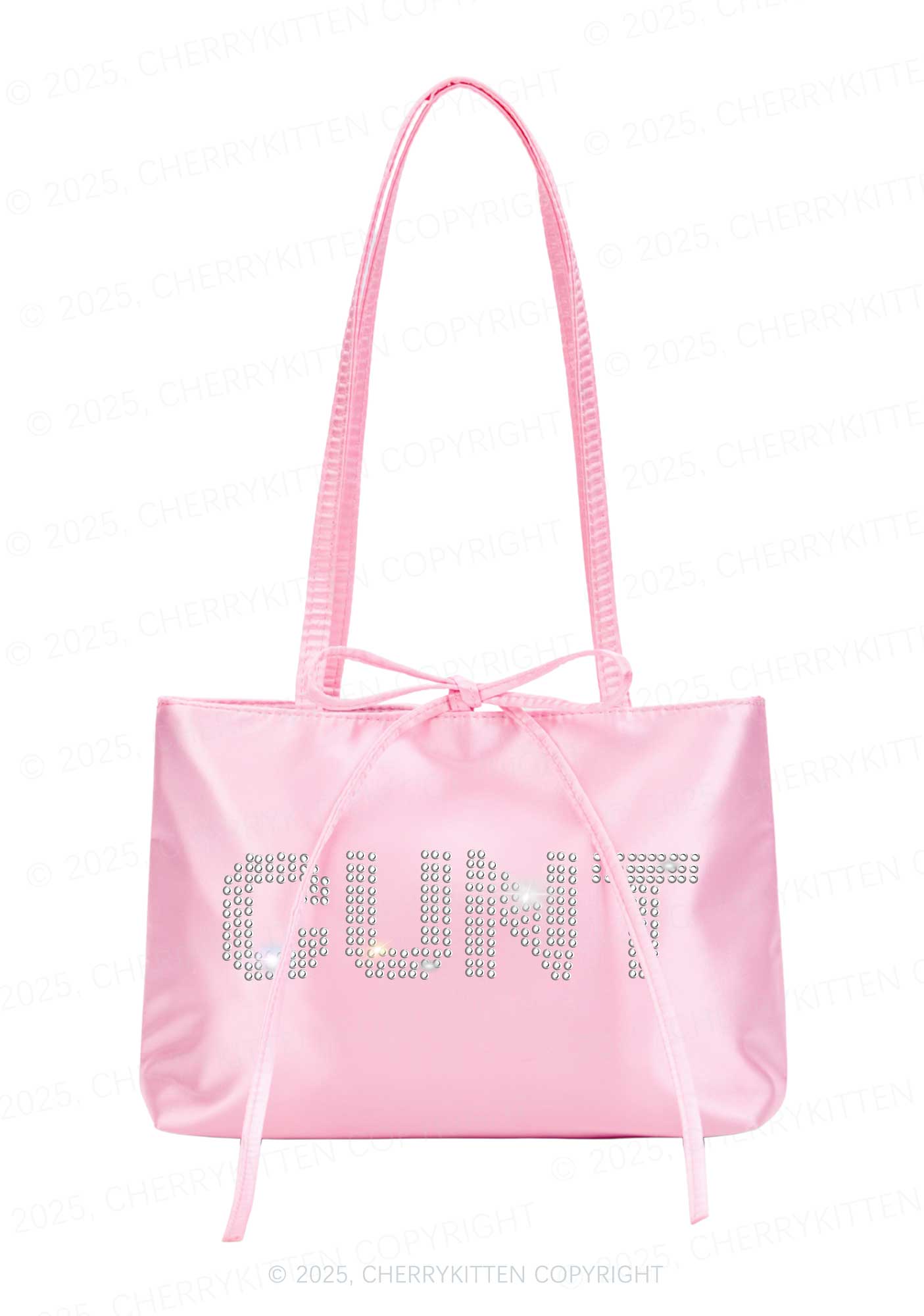 Rhinestone Cxxt Y2K Satin Bags Cherrykitten