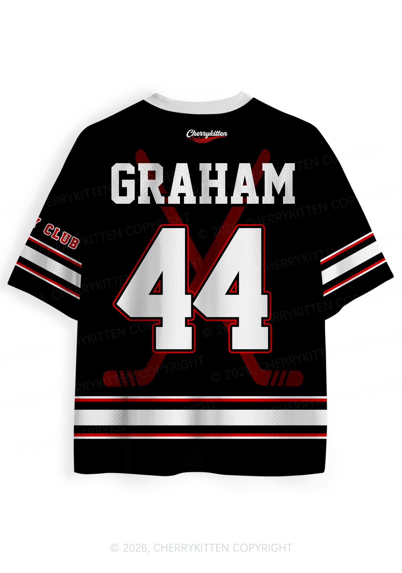 Hockey Player GG Y2K Sport Jersey Shirts Cherrykitten