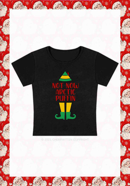 Elf Movie 10 Quotes Christmas Y2K Baby Tee Cherrykitten