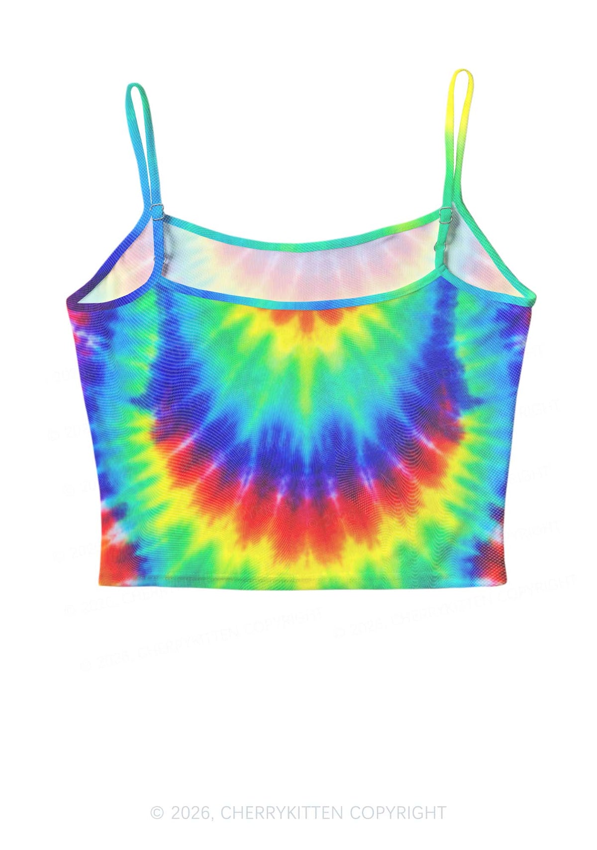 Thermal Txts Y2K Mesh Cami Tank Cherrykitten