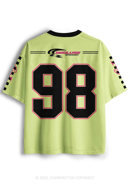Custom Yellow Cxxt Y2K Sport Jersey Shirts Cherrykitten