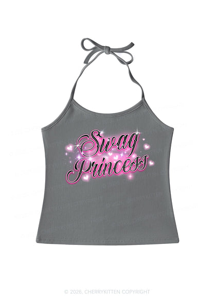 Swag Princess Y2K Halter Neck Cami Cherrykitten