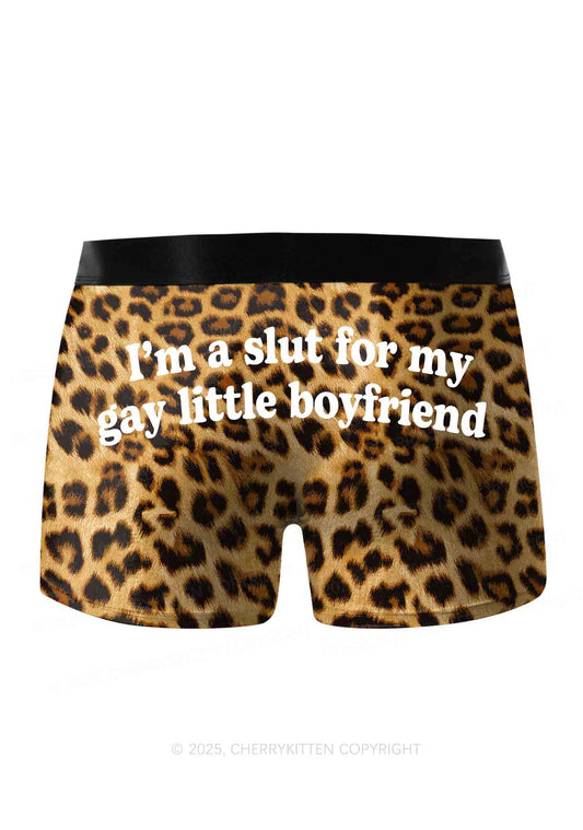 Slxt For My Gay BF Valentine's Day Y2K Print Men Boxer Briefs Cherrykitten