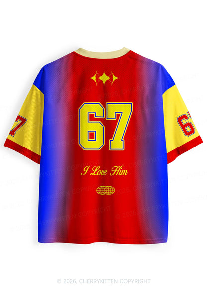 But Daddy I Love Him Pride Y2K Sport Jersey Shirts Cherrykitten