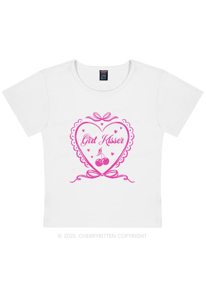 Curvy Girl Kisser Y2K Baby Tee Cherrykitten
