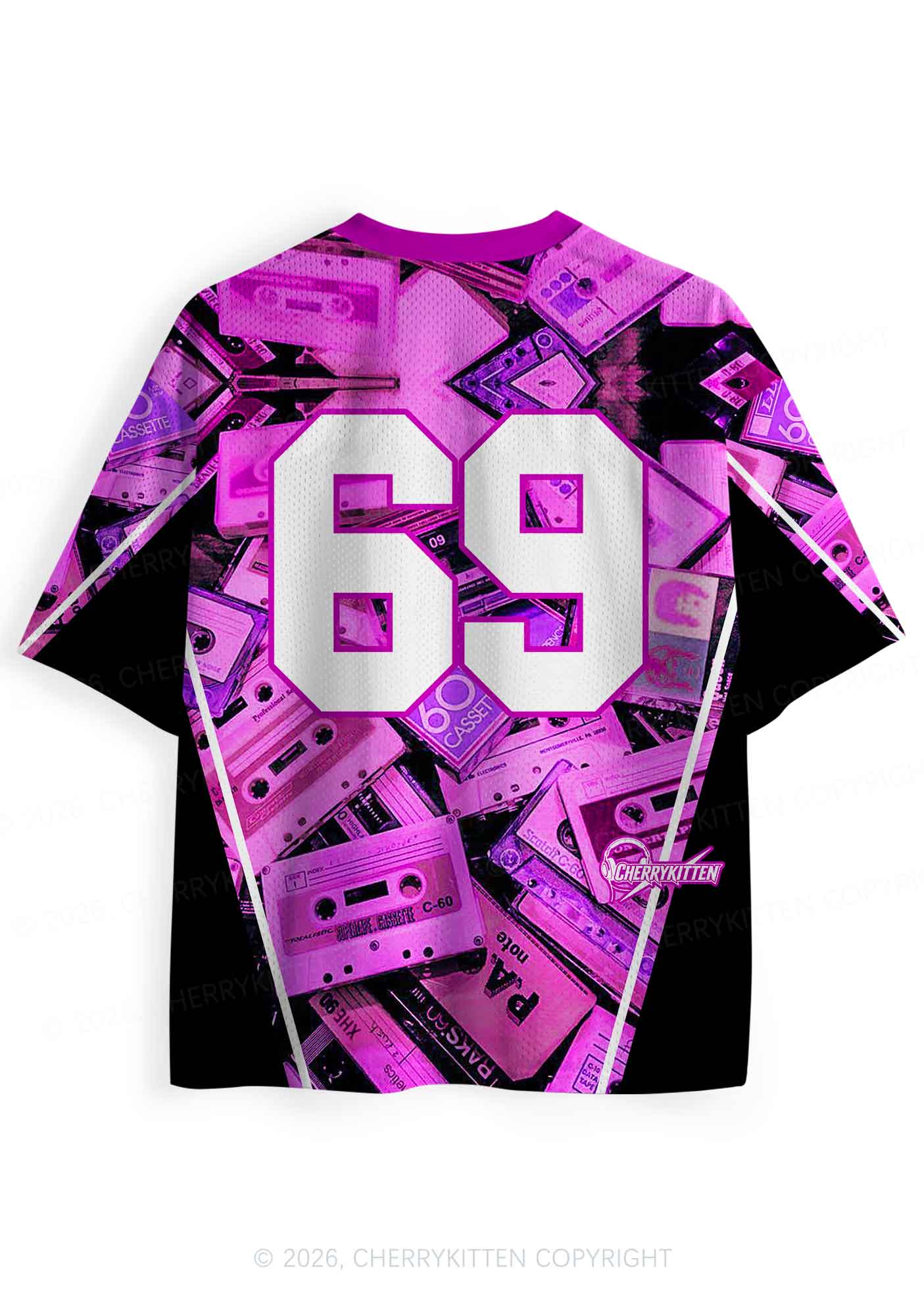 Who Doesnt Like Techno Y2K Sport Jersey Shirts Cherrykitten