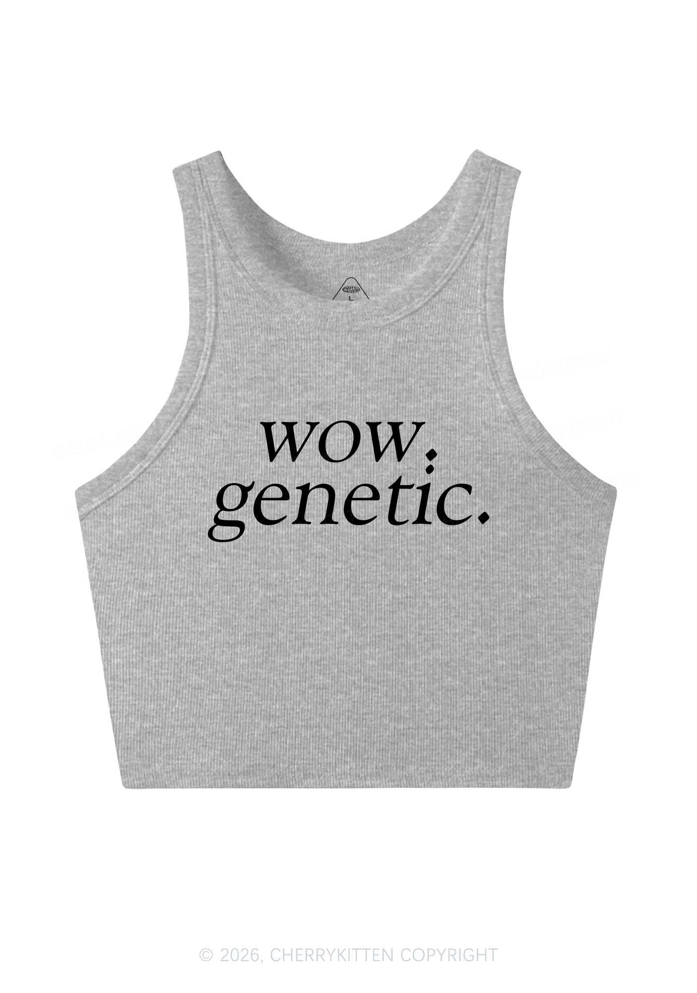 Wow Genetic HR Y2K Crop Tank Top Cherrykitten