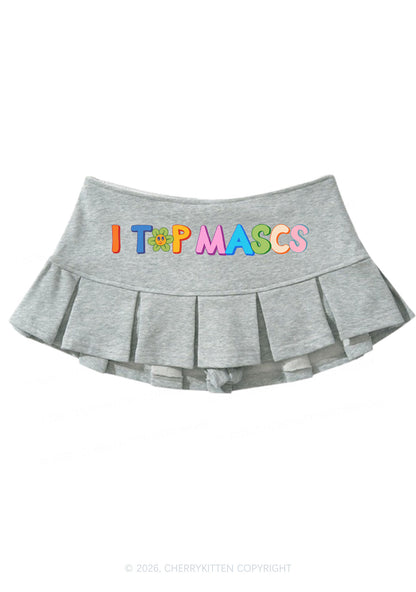 I Top Mascs Pride Y2K Mini Pleated Skirts Cherrykitten