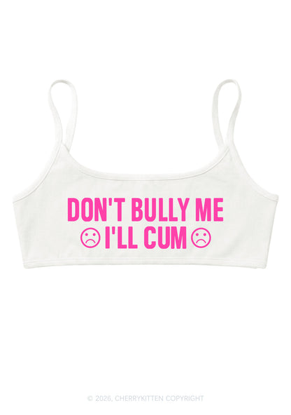 Dont Bully Me Y2K Super Crop Cami Cherrykitten