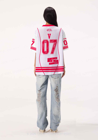Kpop Muscle Boy Y2K Sport Jersey Shirts Cherrykitten