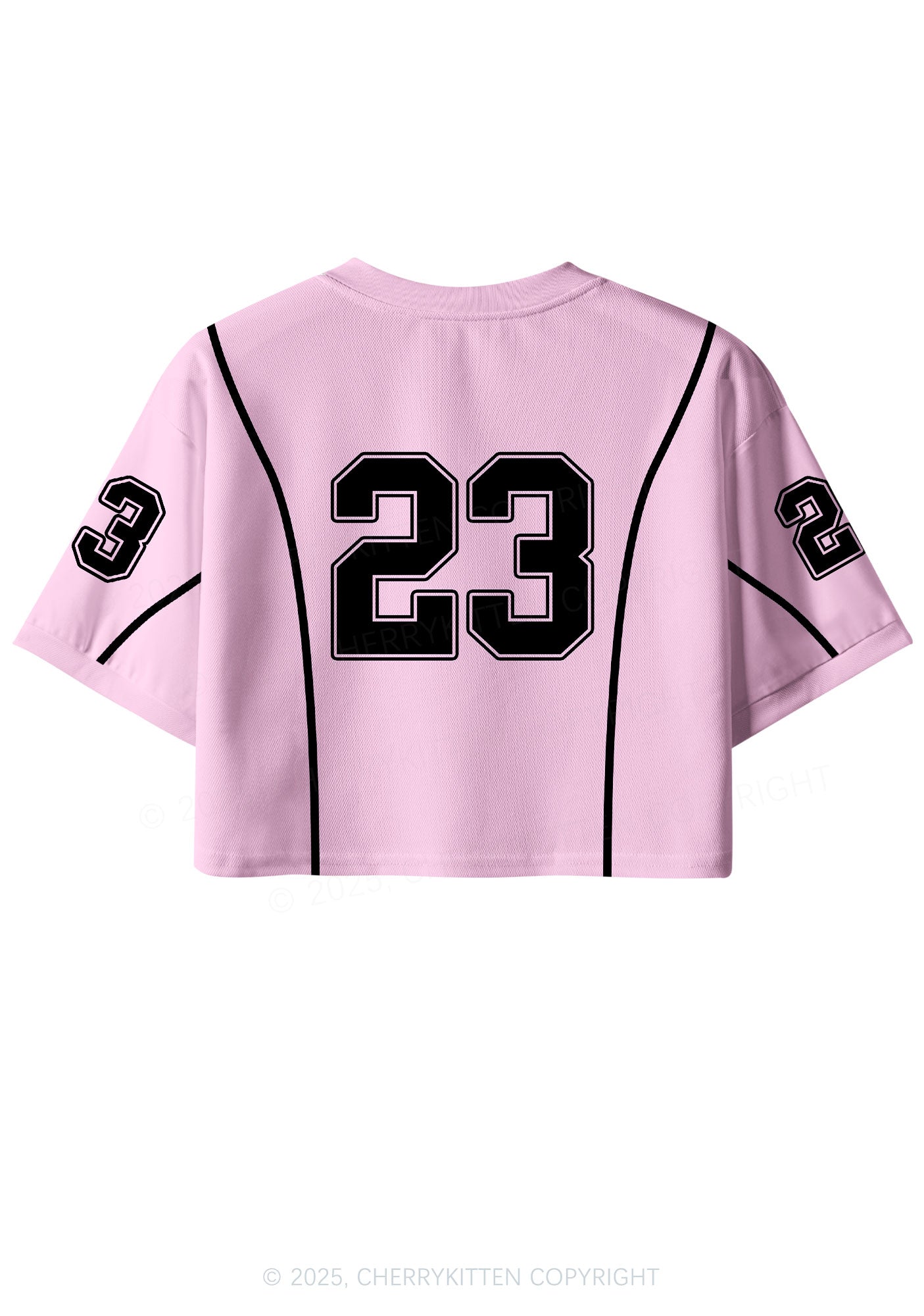 Custom White Lesbian Princess Pride Y2K Crop Sport Jersey Shirts Cherrykitten