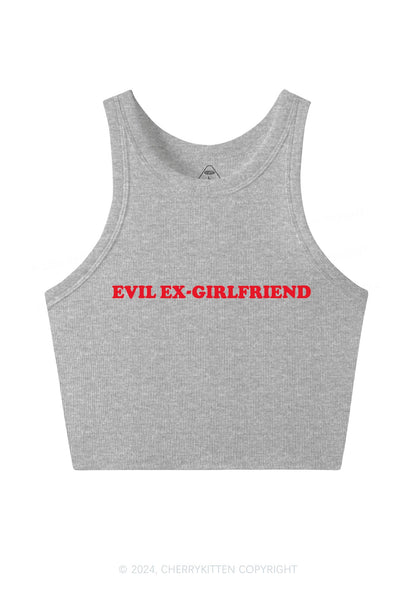 Evil Ex Girlfriend Y2K Crop Tank Top Cherrykitten